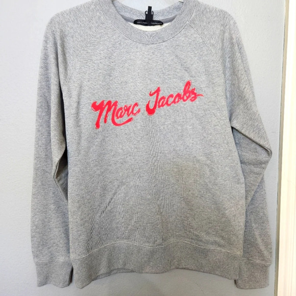 NWT Marc Jacobs Disco Grey Sweatshirt - Picture 2 of 3